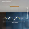 WOMO Spiral Linear Pendant Light-WM2763 thumbnail