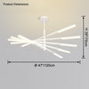 WOMO Multi Light Sticks Chandelier-WM2673 thumbnail