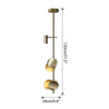 WOMO Sculptural Linear/Vertical Pendant Chandelier-WM2041 thumbnail