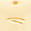 WOMO Gold Swirl Stainless Steel Chandelier-WM2708 thumbnail
