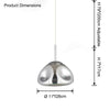 WOMO Melt Hanging Lava Pendant Light-WM2684 thumbnail