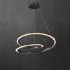 WOMO Rock Crystal Swirl Chandelier-WM2709 thumbnail