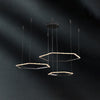 WOMO Three Hexagon Crystal Chandelier-WM2711 thumbnail