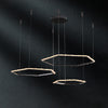 WOMO Three Hexagon Crystal Chandelier-WM2711 thumbnail