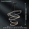 WOMO Tiered Hexagon Crystal Chandelier-WM2712 thumbnail
