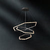 WOMO Tiered Hexagon Crystal Chandelier-WM2712 thumbnail