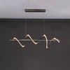 WOMO Swirl Crystal Linear Chandelier-WM2713 thumbnail