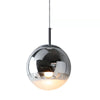 WOMO Gold Chrome Globe Pendant Light-WM2691 thumbnail