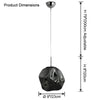 WOMO Melt Hanging Lava Pendant Light-WM2693 thumbnail