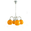 WOMO Glass Globe Arm Chandelier-WM2718 thumbnail
