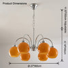 WOMO Glass Globe Arm Chandelier-WM2718 thumbnail