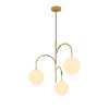 WOMO Glass Globe Arm Chandelier-WM2700 thumbnail