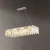 WOMO Rectangular Silver Crystal Chandelier-WM2702 thumbnail