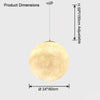 WOMO Globe Moon Large Pendant Light-WM2703 thumbnail