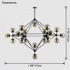 WOMO Sputnik Sphere Chandelier-WM2704 thumbnail