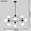 WOMO Sputnik Sphere Chandelier-WM2704 thumbnail