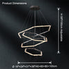 WOMO Tiered Hexagon Crystal Chandelier-WM2712 thumbnail