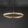 WOMO Rock Crystal Circular Led Chandelier-WM2715 thumbnail