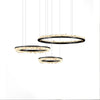WOMO Black Ring Crystal Chandelier-WM2716 thumbnail