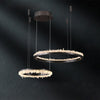 WOMO Black Ring Crystal Chandelier-WM2716 thumbnail