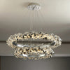 WOMO Tiered Circular Crystal Chandelier-WM2726 thumbnail