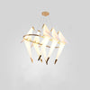 WOMO Origami Bird Oval Chandelier-WM2737 thumbnail