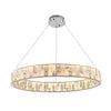 WOMO Round Crystal Alabaster Chandelier-WM2738 thumbnail