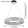 WOMO Round Crystal Alabaster Chandelier-WM2738 thumbnail
