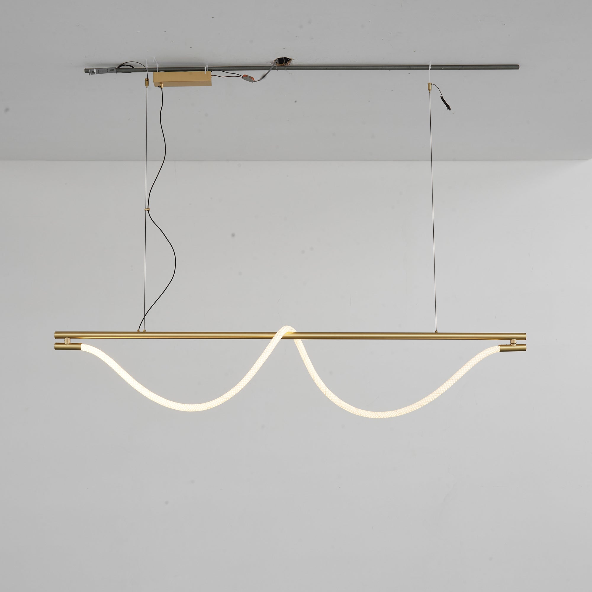 WOMO Rope Led Linear Chandelier-WM2742
