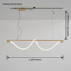 WOMO Rope Led Linear Chandelier-WM2742 thumbnail