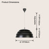 WOMO Scandinavian Dome Pendant Light-WM2743 thumbnail