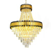 WOMO Tiered Gold Crystal Chandelier-WM2745 thumbnail