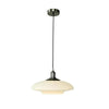 WOMO Milk Glass Flying Saucer Pendant Light-WM2748 thumbnail