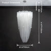 WOMO Cascading Crystal Foyer Chandelier-WM2750 thumbnail
