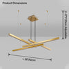 WOMO Multi Light Sticks Chandelier-WM2755 thumbnail