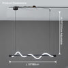 WOMO Rope Led Linear Chandelier-WM2756 thumbnail