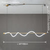 WOMO Rope Led Linear Chandelier-WM2756 thumbnail