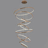 WOMO Gold Tiered Circular Chandelier-WM2758 thumbnail