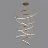 WOMO Gold Tiered Circular Chandelier-WM2758 thumbnail