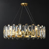 WOMO Gold Crystal Round Chandelier-WM2779 thumbnail