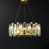 WOMO Gold Crystal Round Chandelier-WM2779 thumbnail