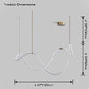 WOMO Rope Led Round Chandelier-WM2781 thumbnail