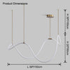 WOMO Rope Led Round Chandelier-WM2781 thumbnail
