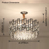 WOMO Round Crystal Chandelier-WM2782 thumbnail