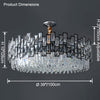 WOMO Round Crystal Chandelier-WM2782 thumbnail