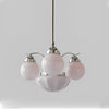 WOMO Coloured Glass Globe Arm Chandelier-WM2785 thumbnail