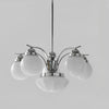 WOMO Coloured Glass Globe Arm Chandelier-WM2785 thumbnail