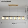 WOMO Glass Ball Linear Chandelier-WM2792 thumbnail