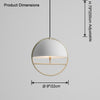 WOMO Dome Matel Pendant Light-WM2793 thumbnail