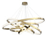 WOMO Gold Tiered Ring led Chandelier-WM2796 thumbnail